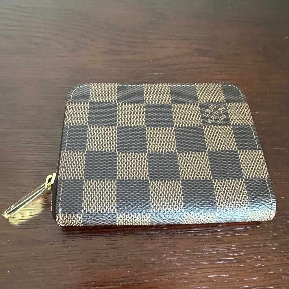 Louis Vuitton Zippy Coin Purse Damier